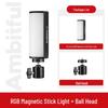 Ambitful K6 Magnetisches Mini-RGB-Softlicht für Videoaufnahmen