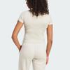 ESSENTIALS T Shirt Women's Miracle Bauxite Brown/White JE1247