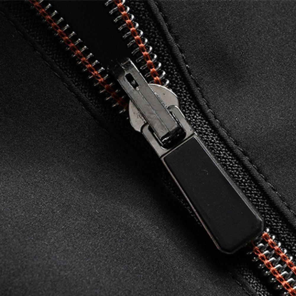 New Outdoor Men's Sports Solid Color Leisure High-grade Middle-aged and Elderly Wear Reversible Baseball Jacket