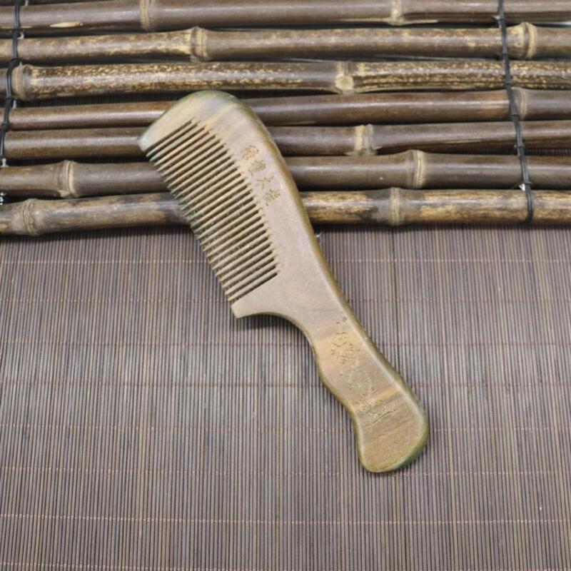 Green Sandalwood Wooden Comb