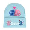 Angel Winter Knitted Hat Unisex Rolled Brim Design Outdoor