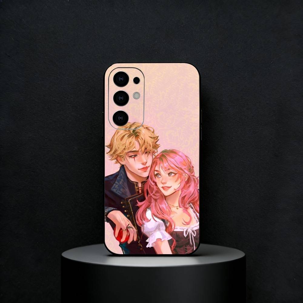 Once Upon a Broken Heart Phone Case For Samsung S25,24,23,22,30,21,10,9,Ultra,Plus,FE 5G Black Soft Case