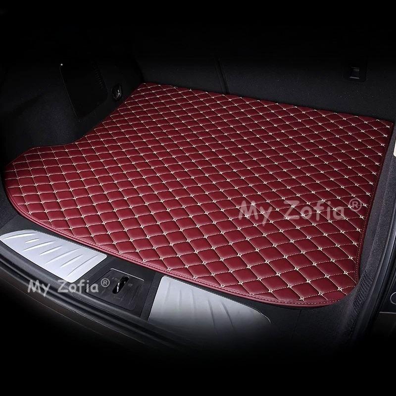 For KIA EV5 2025 2026 Auto Carpet Interior Modification Full Enclosure Trunk Pad Car Leather Trunk Pad Interior Accessories
