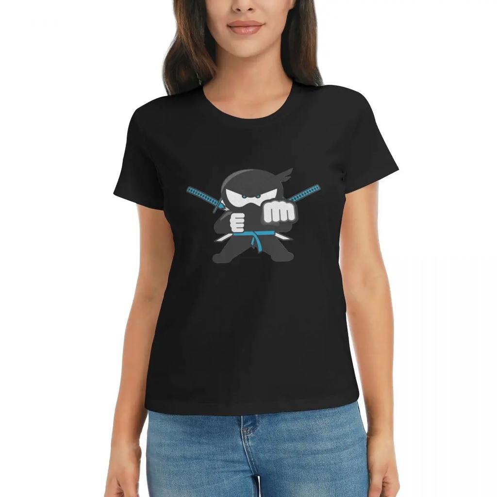Women TShirt Ninja Kidz Summer Short Sleeve Tees ONeck Cotton T Shirts Clothes Tops Streetwear