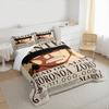 3 Piece Bedding Set One Piece Wanted Poster Roronoa Zoro Bounty Anime Manga for Adult Room Home Decor Fan Gift