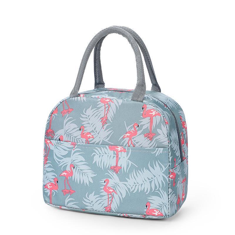 Insulated Large Capacity Bento Lunch Bag - Thick Oxford Cloth with Aluminum Foil Lining