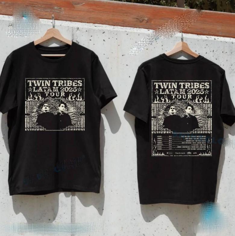 Premium Quality!! Twin Tribes Latam 2026 Tour Dates T-shirt All Size S-5XL S