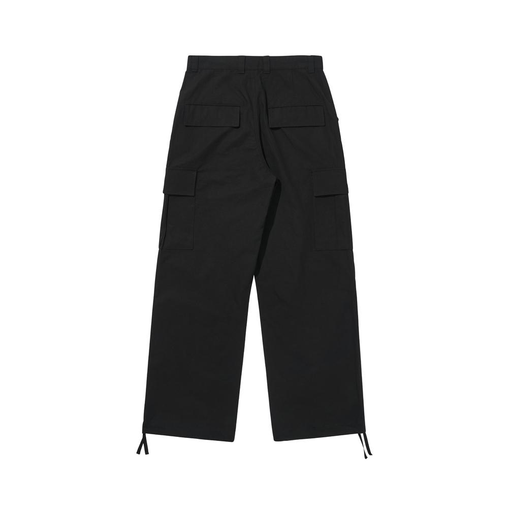 TEMPUS STUDIO String Cargo Pants [Black]