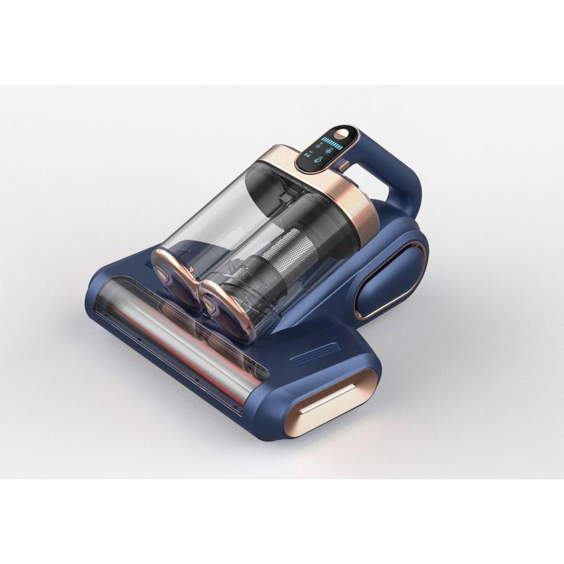 Automatic Bed Vacuum with Double Dust Cup & UV Sterilizer - High Suction Mite Remover