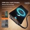 2-in-1 Foldable Phone Stand + 240W Flat Braided Type-C Fast Charging Data Cable