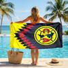 Club Amrica Fashion Beach Towel: Ideal for Summer Adventures Soft, Absorbent and Quick Drying Suitable for Swimming and Bathing