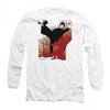 Bruce Lee Unisex Adult Kick It Long-Sleeved T-Shirt