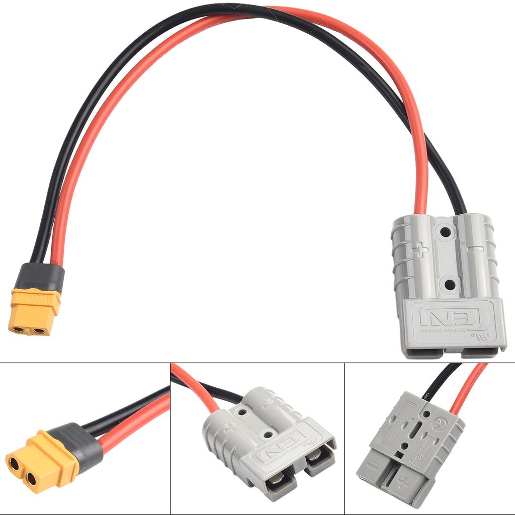 Robust For XT60 Adapter Cable with For ANDERSON Connector Supports High Current up to 50AMP and Length of 30cm