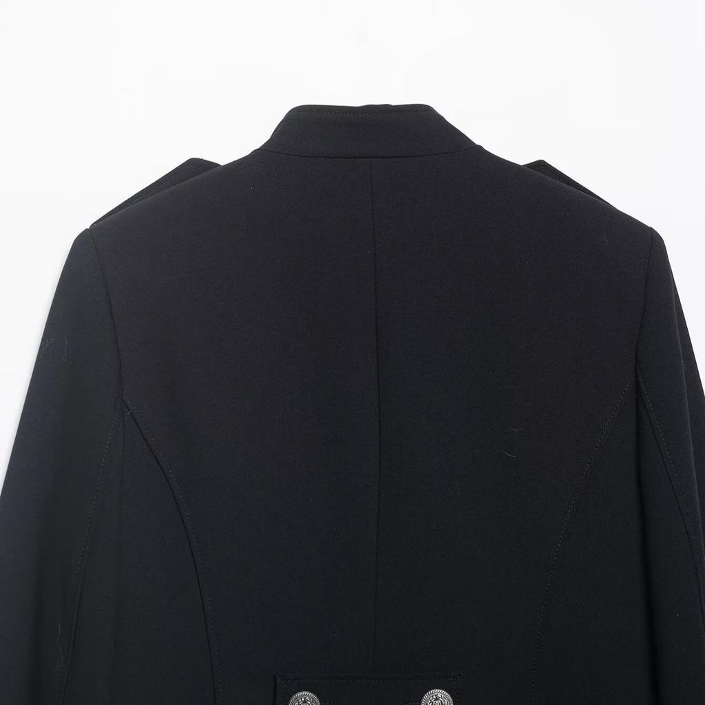 2026 spring new product European and American cross-border women's clothing street fashion with shoulder pads slim jacket w085 375701