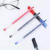 Hobby Stationery Gel Pen 8761 - 0.5mm Tip, Black/Blue/Red Ink, Cap-Off Signature & Study Pen