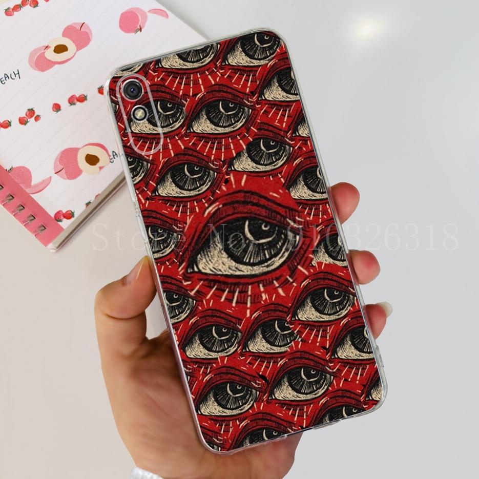 For Xiaomi Redmi 9A Case Stylish Painted Cover Soft Silicone Phone Case For Xiaomi Redmi 9AT 9A Redmi9A Back Cover 6.53'' Bumper