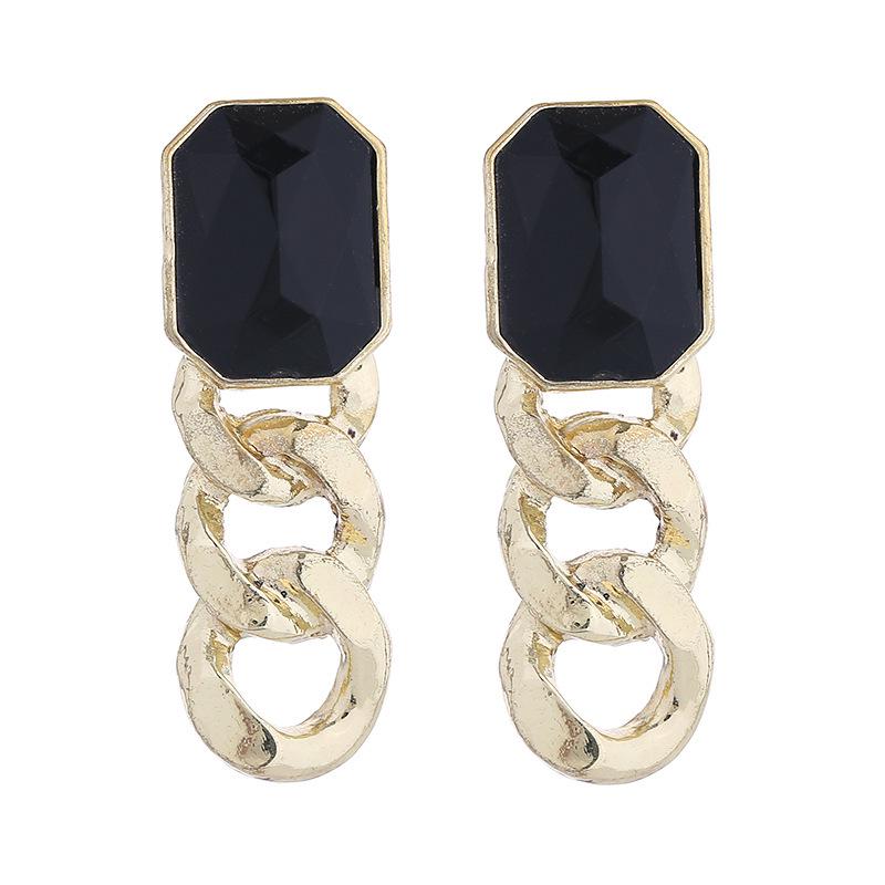 Retro Geometric Stud Earrings - High-End, Simple, Versatile Decorative Accessories for Women