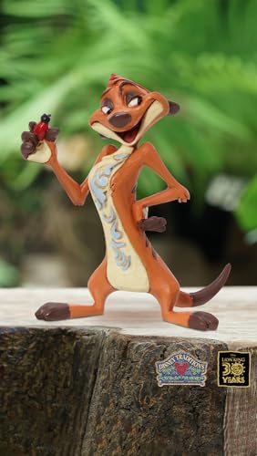 Enesco Jim Shore Disney Traditional Lion King Mini Timon Figure 3-Inch