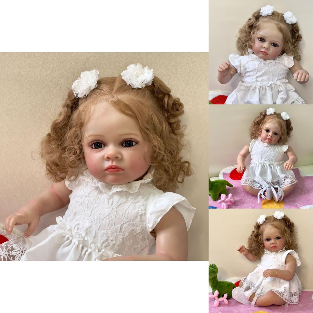 Silikon Reborn Babypuppe 60cm Realistische Venendetails Für Sammler Und Geschenkgeber