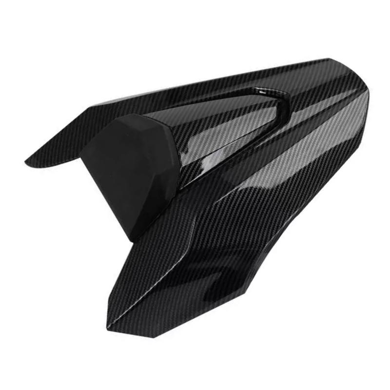 Carbon Fiber Texture Style Rear Passenger Seat Cover Tail Cowl Fit for Honda CBR650R CB650R -