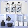 33W GaN PD Fast Charger: Multi-Port A+C Mobile Phone Fast Charging Head