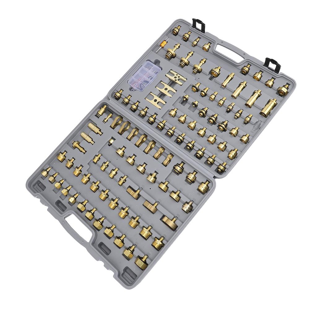 Automotive Air Conditioning Leak Test Kit Brass AC Leak Detector Detection Tool for Car Truck Auto