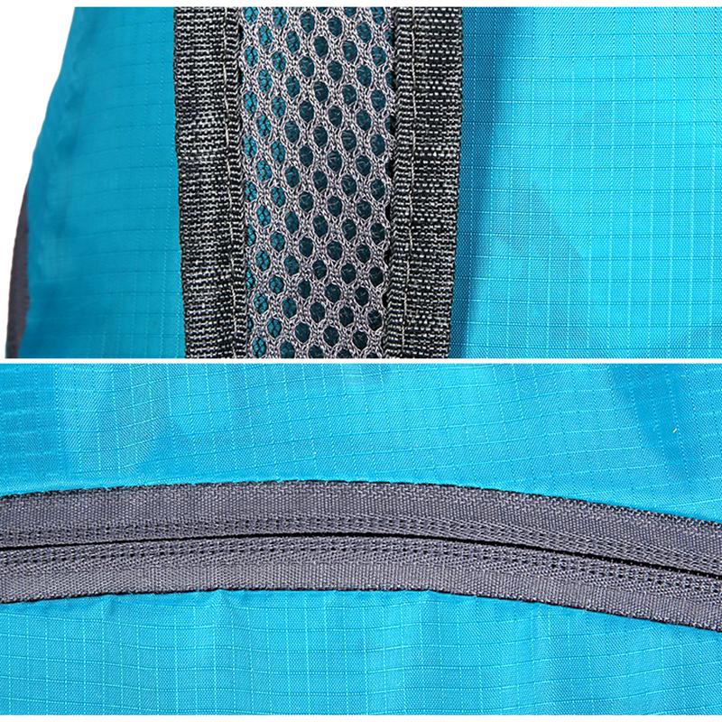 OLIKEI 15л легкий складной рюкзак водонепроницаемый походный рюкзак портативный уличный — фото 10