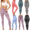 Sleek Women Sleeveless Yoga Set With Padded Bra And High Waisted Elastic Leggings