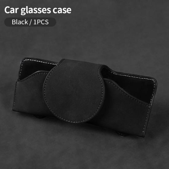 Magnetic Sunglasses Holder for Car Glasses Holder Car Visor Suede Eyeglasses Holder Glasses