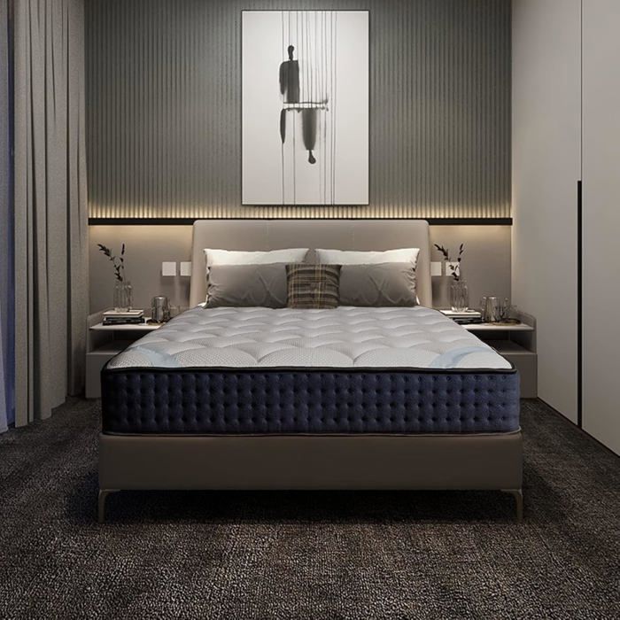 Materasso 160x200 | Spessore 27cm | Media Durezza | Materasso per 2 Persone | Supporto in Memory Foam | Comfort Equilibrato