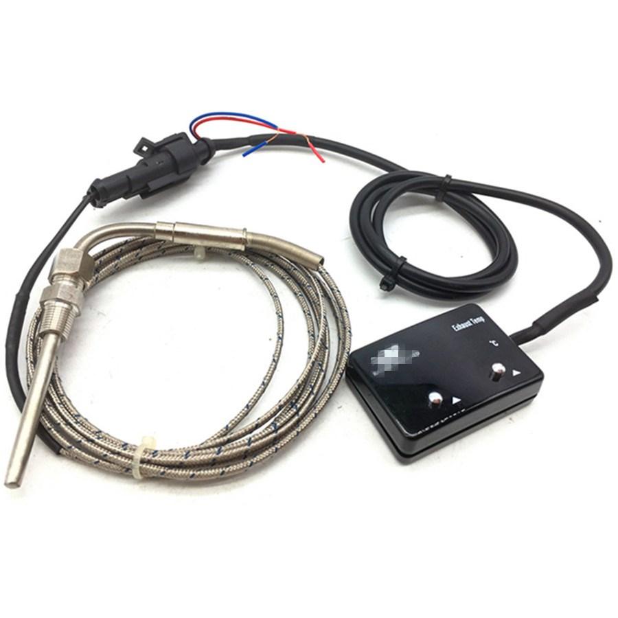 Mini LED Cyfrowy Wyświetlacz Miernik Temperatury Spalin EGT EXT Turbo Diesel Benzyna Z Czujnikiem