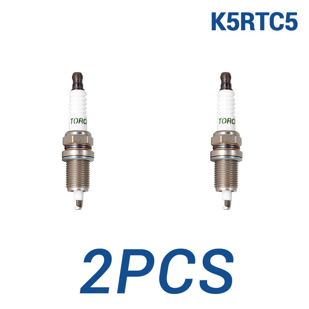 

2-8PCS Candles Replace for ZFR5N CHAMPION RC12ECC OE115 China Original Spark Plugs TORCH K5RTC5 Ignition System Auto Parts 2 pieces with box