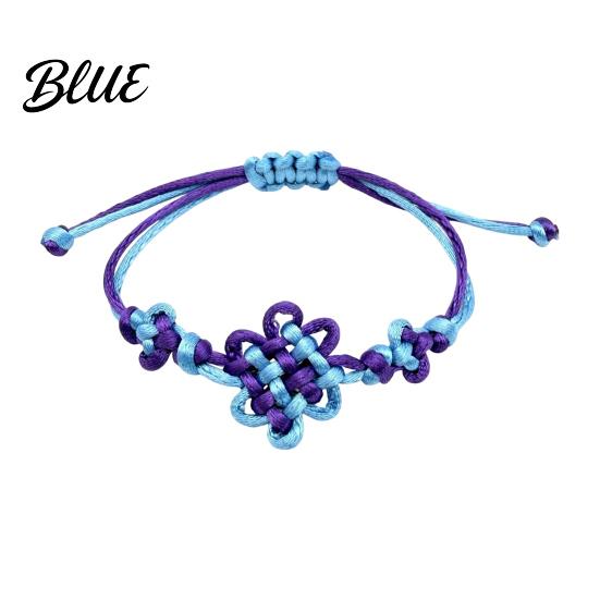 Handmade Knot Wristband Chinese Bracelet Retro Braided Good Luck High-quality