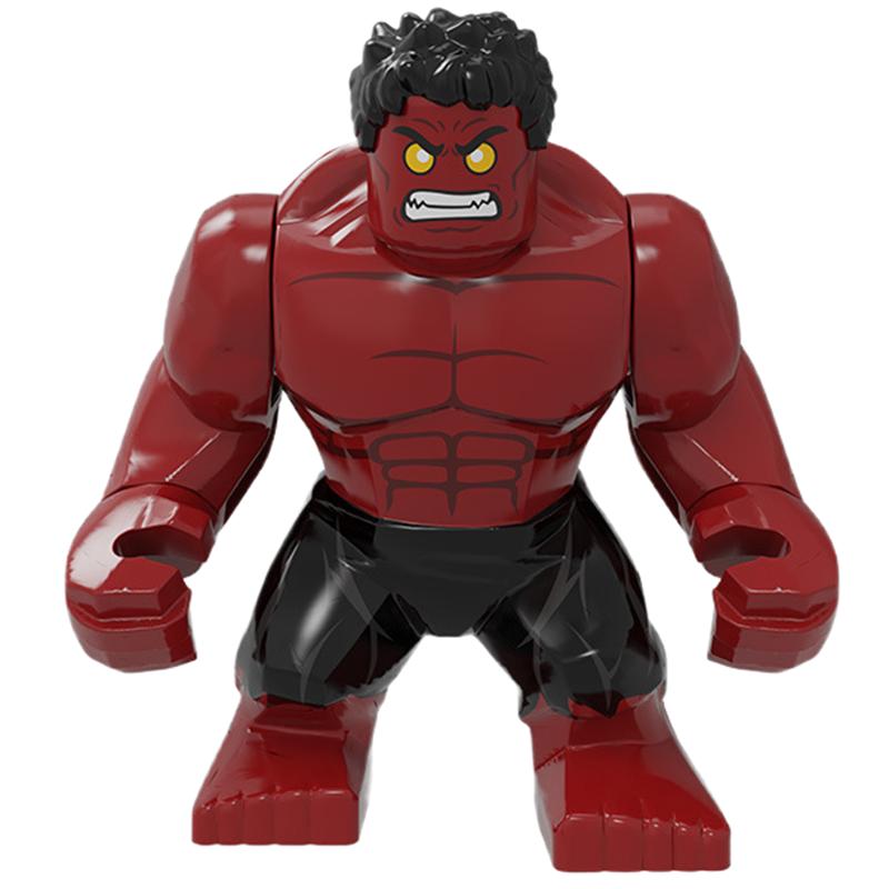 Blind Box Mini Bouwstenen X654 Figuren Grote Goblin Spiderman Iron Man Venom Kapitein Hawk Deadpool Pantser Kerstcadeaus Speelgoed
