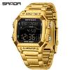Sanda Men's Multifunctional Waterproof Electronic Watch - Middle East Exclusive, Summer Time Wristwatch