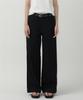 Mot Pocket Edition Cotton Wide Denim - Black