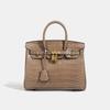 Borsa Tote di Lusso in Pelle di Coccodrillo Grande Capacità Borsa a Spalla da Donna 2026