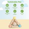 PlanToys Japan Triangular Squeeze Toy Pastel 5256