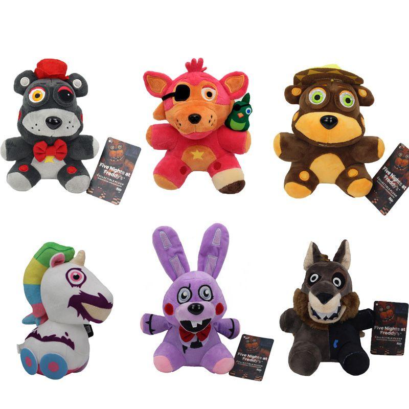 Adorable Five Nights At Freddy's Plush Toys Featuring Rockstar Foxy And Friends
