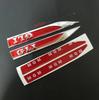 2pcs X Metal GTD GLI GTI R Side Fender Badge Emblem Sticker for Suit G-OLF 5 6 7 MK7 MK4 MK5 MK6 Car Styling Accessories