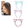 Cat Ear Headbands Hairband Hair Hoop for Women and Girls Plush Hair Accessories