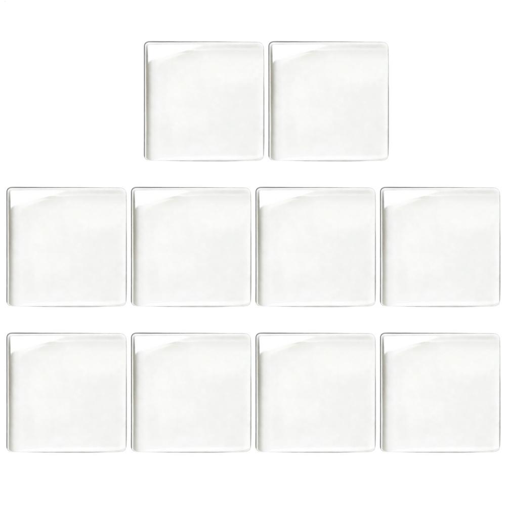 10pcs DIY Acrylic Fridge Magnet Making Kit Refrigerator Magnet Accessories DIY Ticket Cartoon Anime Patches Refrigerator Magnet