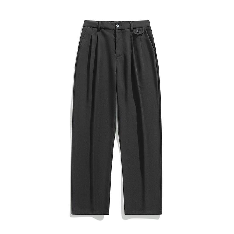 New Small Trousers Loose Straight Youth Casual Pants Comfortable Drape Trousers
