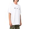 Off-White SS22 Logo Printing Short Sleeve Loose Fit White T-Shirt Men's OMAA038C99JER0070110