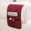 Multifunctional Sofa Armrest Storage Bag Large Capacity Storage Bag Armchair Hanging Storage Hanging Design With 5 Pockets