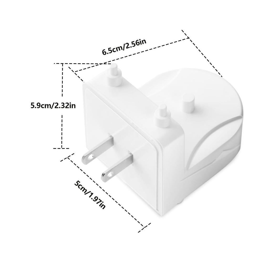 Ta elektryczna ładowarka ścienna do szczoteczki do zębów jest kompatybilna również z większością modeli szczoteczek do zębów IO i Pulse Oral-B/Braun.. Jego