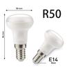 6pcs R50 E14 LED Spotlight Bulbs 9W AC 85-220V No Flicker Umbrella Reflector Lamp for Indoor Home Ceiling Decoration