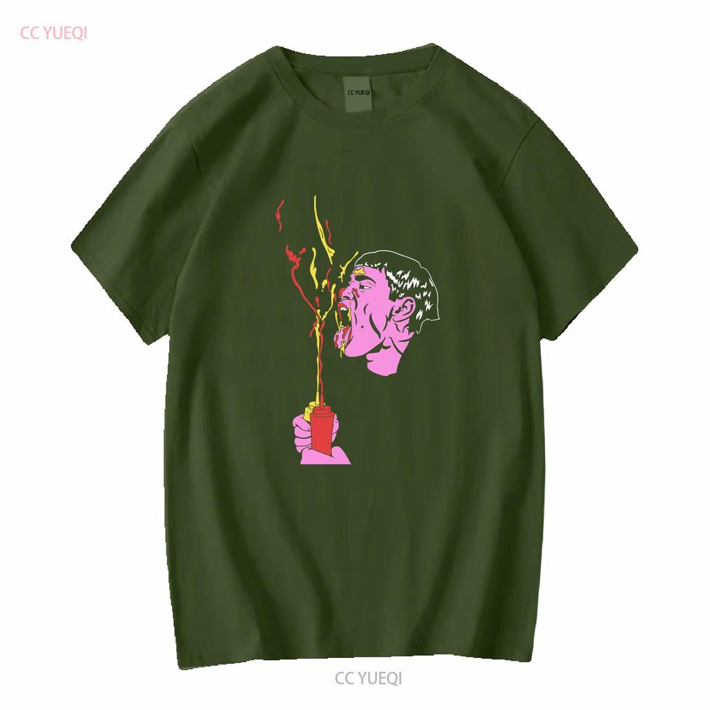 Dumb and Dumber Lloyd Ketchup Mustard T Shirt long or short sleeves vintage Washed Top For Everyday Wear Stylish Unisex graphic
