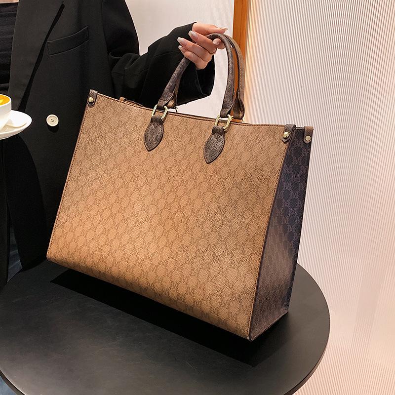 Geantă Femei Nouă Modă Afară Geantă de Cumpărături Portabilă Capacitate Mare Navetă Versatilă Geantă Tote