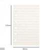 A7 Colorful DIY Binder Photocards Collect Loose Leaf Notebook Refill Spiral Binder Inner Page Diary Agenda Planne